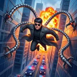 Superhero Crime Open World War 图标
